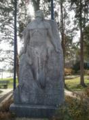 The statue