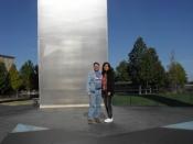 Mr. and Mrs. sfcchaz at the Air Force Memorial