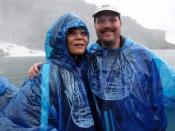 Mr. and Mrs. sfcchaz on the Maid of the Mist.