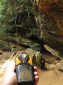 Approaching the shelter