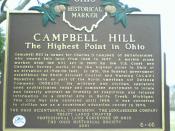 Historical marker near the High Point