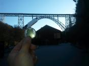 Germany's highest railway-bridge in Müngsten - the event-ending