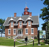 Dunkirk Lighthouse and Keepers House