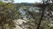 View of Mississippi from the Cache Site