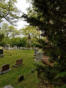 2nd PM's grave as viewed from cache location