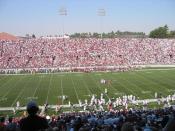 Martin Stadium at Homecoming on October 4, 2003