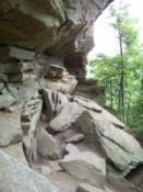 Rock Shelter containing the arch